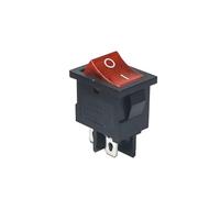 5 pcs/lot KCD1 21 * 15 LED 4 Pin 250V 6A Boat Switch Snap-in SPST ON OFF Rocker Position Light Switch IDGTTLDF