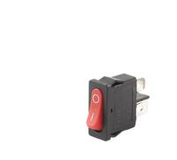 5 PCS/Lot KCD1 21X9.5mm 2Pin 2 Position Rocker Switch Snap in ON-OFF Black Red White Push Button Boat Switch 6A 250V/10A 125V IDGTTLDF(2Pin Red Black)