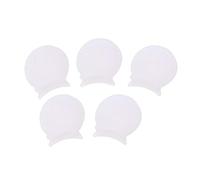 5 Pcs/lot Rubber Clarinet Black Resilient Thumb Rest Saver Cushion Pad Finger Protector Comfortable For Clarinet Thumb Rest Pad for Clarinet (Color : White)