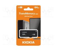 5 pcs : LU365K064GG4 - Pendrive, USB 3.0, 64GB, USB A, YAMABIKO, black