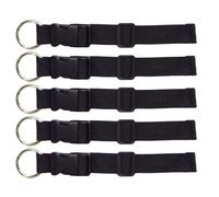 5 Pcs Luggage Strap Jackets Holder Add-A-Bag Luggage Strap Jackets Grippers Strap Adjustable Bag Grip Holder for Outdoor