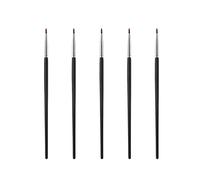 5 Pcs Make Up Brushes Eye Shadow Brush Applicator Concealer Brushes Soft Tear Trough Brushes Fine Dark Circle Eyeliner Brushes for Cosmetic Makeup