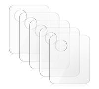 5 Pcs Makeup Mixing Palette Cosmetic Makeup Palette Paint Palettes Clear Acrylic Foundation Make-up Palettes Professional Cosmetic Make-up Palettess for Foundations Nail Art Paint