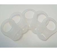 5 pcs MAM Ring Button Style Pacifier Adapter