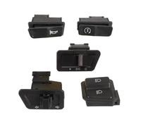 5 Pcs Motorcycle Handlebar Control Switch Compatible With GY6 50cc 125cc 150cc Moped Electric Scooter Parts Headlight Horn Dimmer Turn Starter Button Set(A)
