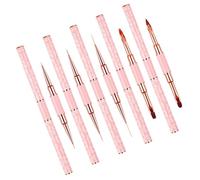 5 Pcs Nails Art Liner Brushes Double-Sided Nails Art Brush Set Nails Dotting Tool Nails Brushes Nails Designs Brush