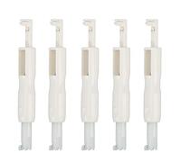 5 Pcs Needle Threaders, Automatic Sewing Machine Threader Tool, Easy Needle Threading for Household Sewing Machines, Dual Function Threader with User Manual, Suitable for Old and N