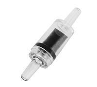 5 PCS New Useful Durable Home Fish Tank Plastic Co2 System Air Pump One Way Non- Aquarium Check Valve for Gas, Oil, Liquid, Water(Black)