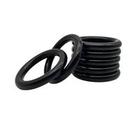 5 Pcs Nitrile Rubber O-Rings, 6mm Width, Black(26mm x 38mm x 6mm)