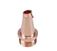5 PCS Nozzles of Laser Welding Machine Dia M16 Copper Laser Nozzles for Fiber Laser Welder Wire Guiding 0.8/1.0/1.2mm (AS-12)