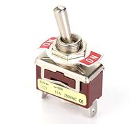 5 Pcs ON-ON Toggle Switch 3-Pin 2-Position Rocker Switch 12MM 15A 250V for Automobile Industries, Switching Power Supply