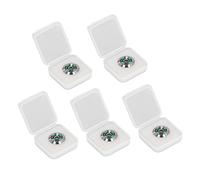 5 Pcs Optical Fiber Cleaver Blade, Fiber Cleaver Blade Replacement, 20mm Diameter 4mm ID Ultrafine Tungsten Steel High Hardness Optical Cable Cutter Blade for Various Fiber Optic C