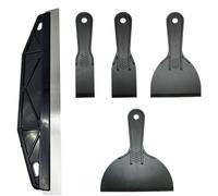 5 PCS Paint Shield Set, Durable Paint Edging Tool, Practical Edge Painting Tool, Aesthetic Suitable for Precision Edge Painting Wallpaper Smoothing and Adhesive Removal