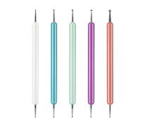 5 Pcs Pattern Tracing Stylus, Ball Embossing Stylus for Transfer Paper, Tracing Tools for Drawing, Embossing Tools for Paper, Art Dotting Tools for Nail Art, Ball Tip Clay Tools Sculpting Stylus