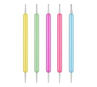 5 Pcs Pattern Tracing Stylus Dotting Tools Set Ball Embossing Stylus for Transfer Paper, Dot Drawing Home Salon, Pattern Tracing Pen, Rock Painting