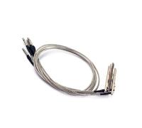 5 Pcs Piezo Pickup Rod for Acoustic and Cigar Box Guitar, 2.5mm Plug