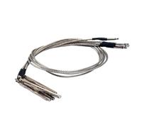 5 Pcs Piezo Pickup Rod Stick Bars 2.5mm Plug for Cigar Box Guitar