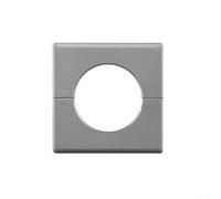 5 Pcs Pipe Wall Covers, ABS Plastics Square Pipe Wall Cover Switch and Socket Cover Escutcheon Plates Decorative(52mm)