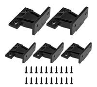 5 Pcs Plastic Quick Fitting Furniture Panel Joint Bracket, Push-on Quick Fitting Furniture Panel Clip for Cabinet Wardrobe Mounting Roman Column Connection