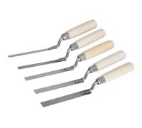5 Pcs Pointing Trowel, Pointing Tool Jointing and Bricklaying Tools for DIY and Masonry Projects