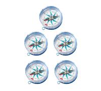 5 Pcs Portable Hiking 45mm Waterproof Compass for Camping