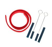 5 Pcs Professional Piano Tuning Mute Kit Temperament Strip 4 Mutes Tools New