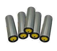 5 PCS PVC Gravity Conveyor Rollers - 8 to 40 inch Replacement Tubes for Feed Tables | Heavy-Duty Industrial Woodworking Equipment