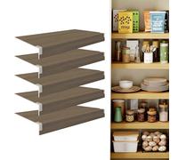 5 Pcs PVC Wire Shelf Covers 0.3 I Thick Moisture Resistant & Removable Ideal for Pantry Kitchen Closet Bathroom Office nization & Protection