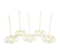 5 Pcs Receipt Spike,Receipt Spike Paper Spike,Paper Memo Holder,Paper Spike for Receipts,Bill Ticket Note Memo Spike Metal Straight Rod Receipt Holder for Restaurant Kitchen Hotel Office