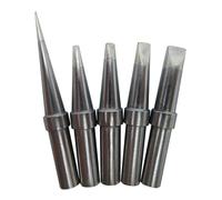 5 PCS Replacement Soldering Tips ETS ETA ETB ETC ETD for WE1010 WE1010NA WES51 WES50 WESD51 WESD50 PES51 PES50 LR21 LR20 Solder Iron Handle Tip Welding Bit