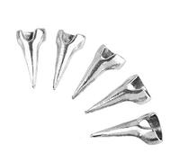 5 Pcs Retro Punk Talon Rings Nail Decor Sharp Alloy Finger Claw Knuckle Ring SetNice Processed