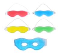 5 Pcs Reusable Gel Eye Mask, Relaxing Sleep Eye Patch Eye Cover for Hot and Cold Therapy Puffy Eyes Dark Circles Migraine Stress Relief