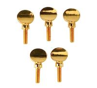 5 Pcs Saxophone Neck Receiver Tightening Screw, Brass High Hardness Sax Neck Screw for Improved Sound Quality and Secure Fit on All Standard Saxophones