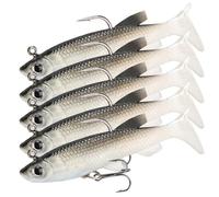 5 Pcs Sea Fishing Tackle - Bionic Fish Hooks & Lures for Bass, Pike & More - Freshwater & Saltwater Kit
