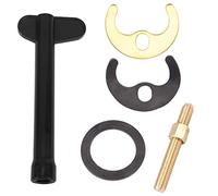 5 Pcs/Set Copper Basin Washer Sink Monobloc Mixer Tap Fixing Fitting Kit Mounting Kit Tap Faucet Fixing Fitting Kit for Kitchen Basin Sink (Single Hole)