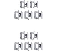5 Pcs/Set Four Fold Hinges， DIY Bend Hinges ，Adjustable Wrap Cabinet Door Hinge ，Hardware Home Products-10PCS