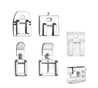 5 Pcs Sewing Machine Foot,Invisible Zip Sewing Accessories Zipper Adjustable Presser Feet Set Low Shank Piping Double Foot Versatile Change Attachment Kit,for Singer Brother Janome Universal Household