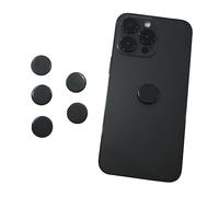 5 pcs Shungite Sticker for Cell Phone Case Tablet Laptop Computer - Round Dot Healing Energy Shungite Stones Protection Plate with Carbon Fullerenes (20mm 5 Set)