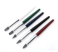 5 Pcs Silicone Clay Sculpting Tool Pen, Pottery Clay Pen Shaping Carving Tools, DIY Carving Painting Tool, Silicone Soft Head Five Color Pen, Painting Tools