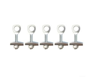 5 Pcs Silver Chain Tensioner 35-45mm for 47cc 49cc Bike | Fits 47cc 49cc engines, 35-45mm length options, silver metal finish, easy install, private land use only