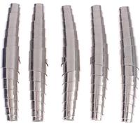 5 Pcs Silver Springs Pruners Replacement, Replacement Pruning Shear Spring,Spare Spring, Hand Pruner Replacement Practical Kit Garden Supplies Stainless Steel Accessories Gardening Scissors Shears