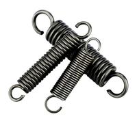 5 Pcs Spring Steel Tension Springs, 2.5mm WD 25mm OD 90mm Length, Reverse Hook Spring Replacement Part