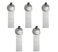 5 PCS Stainless Steel Bracelet Adjustment Kit - Professional Italian Link Tool Set for Nomination Jewellery, Includes Charm Remover & Connector Tools for Adding/Removing Charms - Durable & Easy to Use