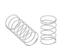 5 Pcs Stainless Steel Compression Springs, 1.2mm WD 10mm OD 60mm Length, Suitable for repairing DIY, 1.2mmx10mmx60mm