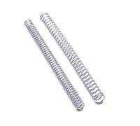 5 Pcs Stainless Steel Compression Springs Wire Diameter 2mm, Outer Diameter 12/14/15/16/17/18/19/20/21/22/23/24/25/28mm, Length 100-300mm Compression Return Spring, 2x24x250mm