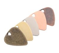 5 Pcs Stainless Steel Guitar Pick for Bright Tone, Electric Bass | Long Lasting Reliability, Consistent Performance, Recording Sessions and Gigs, for Music Students and Artists