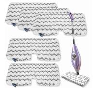 5 Pcs Steam Mop Pads Compatible With Shark Steam Mop Replacement Pads for Shark S3500 Series Microfiber Compatible with Shark Klik n'Flip S3601 S3550 S3801 S3901 S2901 S6001UK S6003 S6005 SE450
