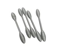 5 Pcs Texture Tool Set for Clay Art Stick Double Head Modeling Oval Pattern Rollers Kits