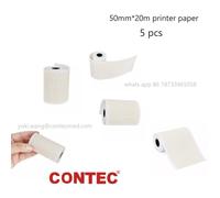5 Pcs Thermal Printer Paper for CONTEC ECG90A/100G Patient Monitor 50mm20m New