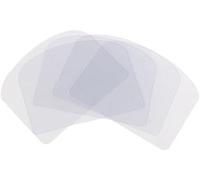 5 Pcs Transparent Cake Cream Scraper, Flexible Plastic Cake Scraper, Decorating Clear Icing Smoother for Cake Decoration Sculpting & Modeling Tools Decorating Tools